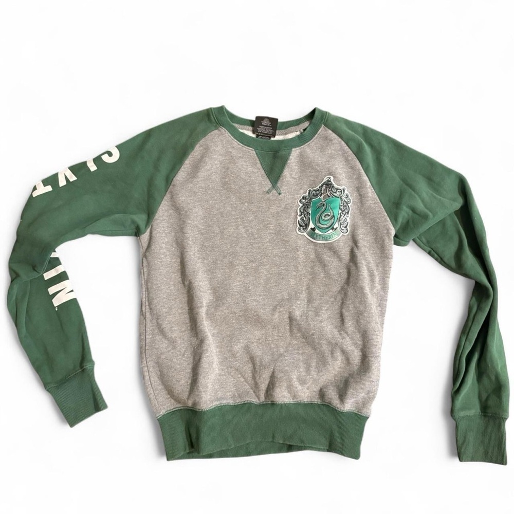 Universal Green and Gray Crewneck Sweater